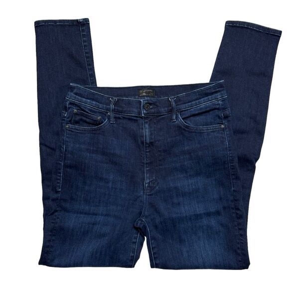 Mother Denim Women's Super Swooner Howling At The Disco Ball  Blue Jeans Size 30 - Picture 2 of 14